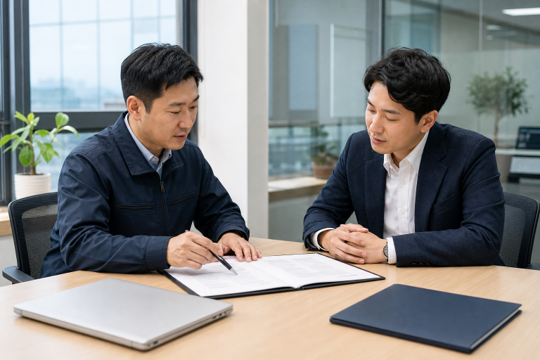 사무실 폐기물 처리 처리 현장 참고 이미지